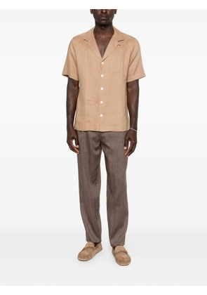 Brunello Cucinelli pleated trousers - Brown