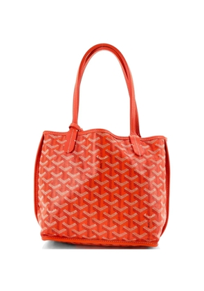 Goyard Pre-Owned Anjou Reversible Tote Coated Canvas Mini satchel - Orange