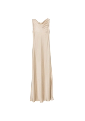 Antonelli Mara cowl-neck dress - Neutrals