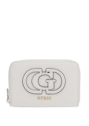 GUESS USA calebra logo wallet - White