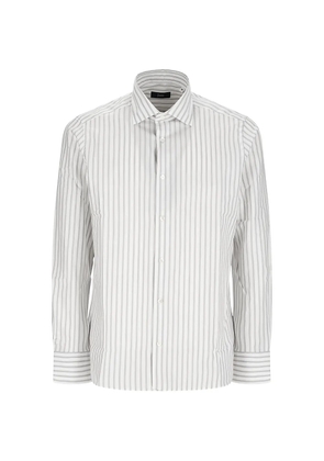 Herno striped shirt - White