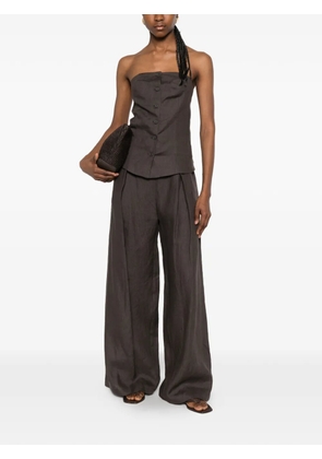 Su button bandeau top - Brown