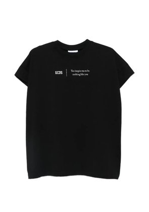 GCDS graphic T-shirt - Black