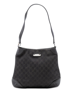 Gucci Pre-Owned 2016-2026 GG Denim shoulder bag - Brown