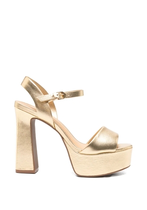 CARRANO platform buckle-strap sandals - Gold