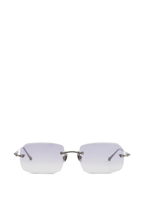 Matsuda rimless rectangle-frame sunglasses - Grey