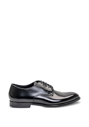 Doucal's leather lace-up shoes - Black