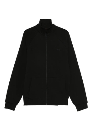 Lacoste logo-detail zip-up sweatshirt - Black