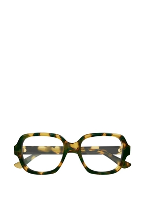 Chloé Eyewear geometric frames glasses - Green