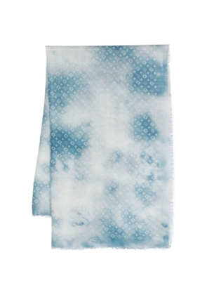 Destin Briana patterned scarf - Blue