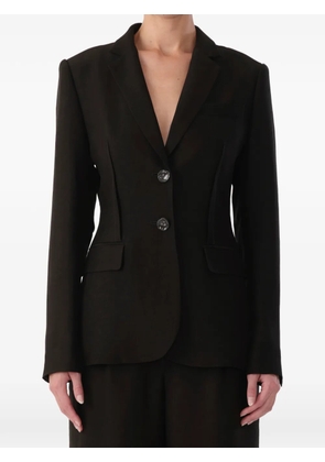 Jason Wu Collection twill single-breasted blazer - Black