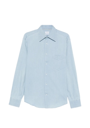 Brunello Cucinelli pocket shirt - Blue