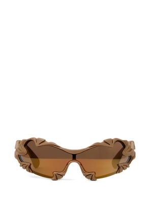 CamperLab leaf-detail tormenta sunglasses - Neutrals