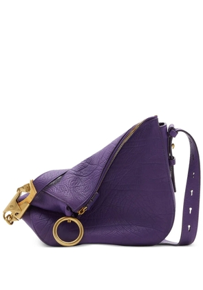 Burberry Knight small leather shoulder bag - Purple