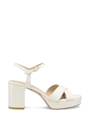 Stuart Weitzman Dayna platform sandals - White