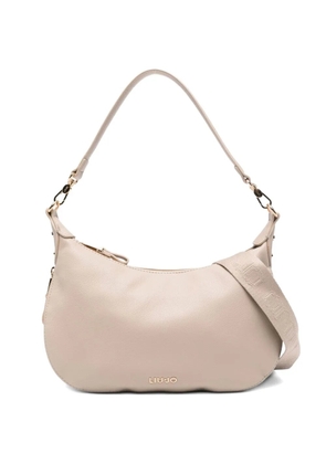LIU JO logo-lettering shoulder bag - Neutrals