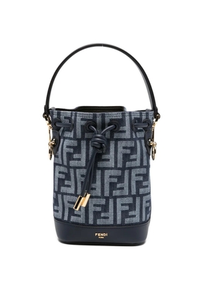 FENDI ff-motif bucket bucket bag - Blue