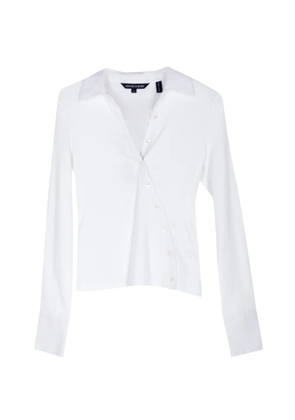 Veronica Beard Brenner asymmetric top - White