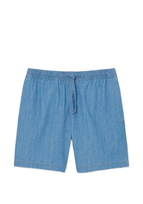 Lacoste drawstring elasticated-waistband shorts - Blue