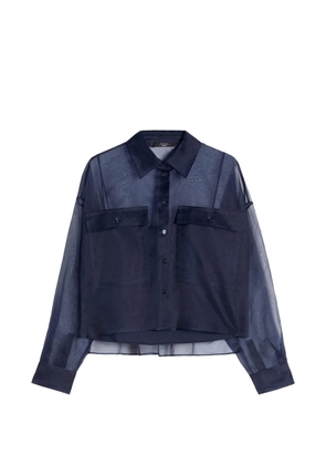 Weekend Max Mara Colomba pocket blouse - Blue