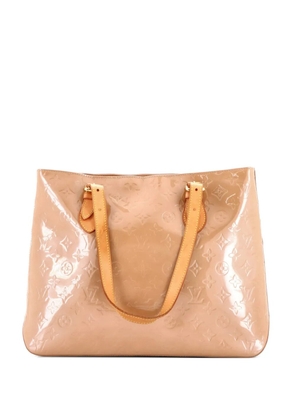 Louis Vuitton Pre-Owned Brentwood Handbag Monogram Vernis tote bag - Neutrals