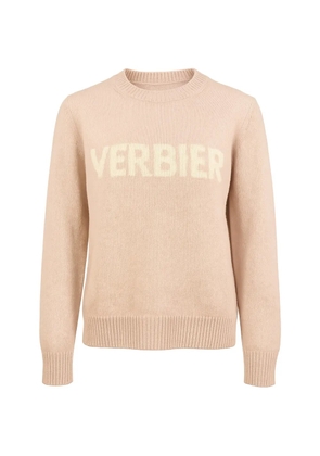 JURTA graphic crew-neck sweater - Pink