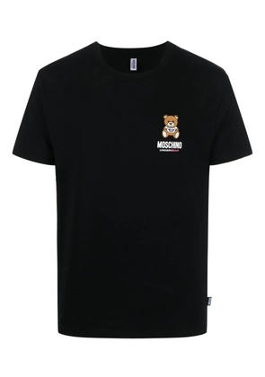 Moschino logo-print cotton T-shirt - Black