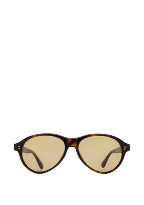 Chimi Tome round-frame sunglasses - Brown