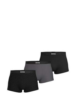 BOSS logo boxers set - Black