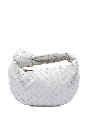 Bottega Veneta Pre-Owned 2012-2026 Mini Nappa Intrecciato Jodie hobo bag - White