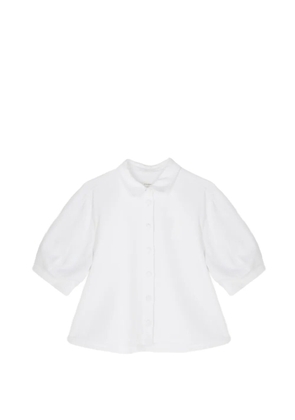 FRAME billow-sleeve shirt - White