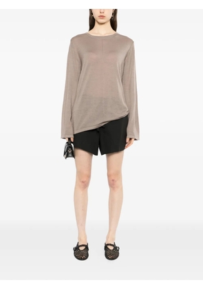 CARE BY ME Flow blouse - Brown