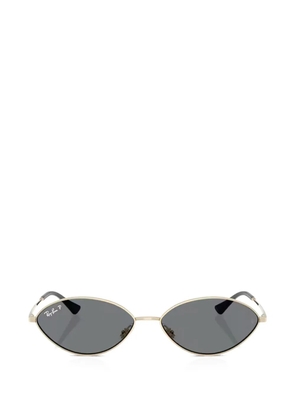 Ray-Ban oval-frame sunglasses - Gold