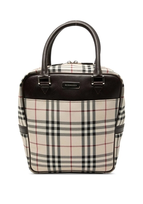 Burberry Pre-Owned 2000-2017 House Check Canvas handbag - Neutrals