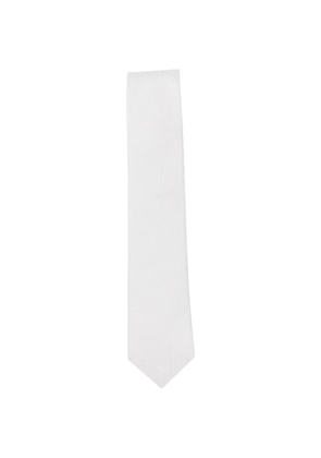 Errico Formicola patterned tie - Grey