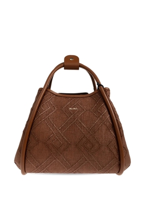 Max Mara Marine tote bag - Brown
