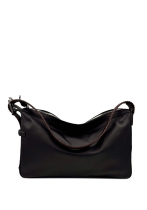 Bonastre Rider M Elche braided-strap shoulder bag - Black