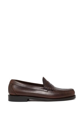 G.H.Bass Weejuns Lincoln leather loafers - Brown