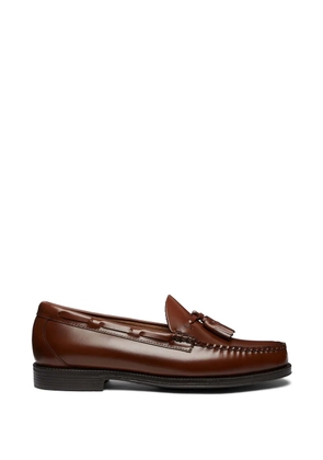 G.H.Bass Larkin Tassel hand-stitched loafers - Brown