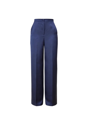 Marella elasticated straight trousers - Blue