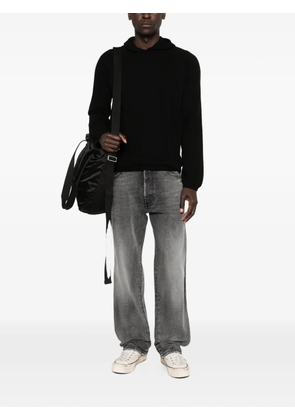 NUMERI logo-patch jeans - Grey