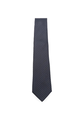 Canali patterned tie - Blue