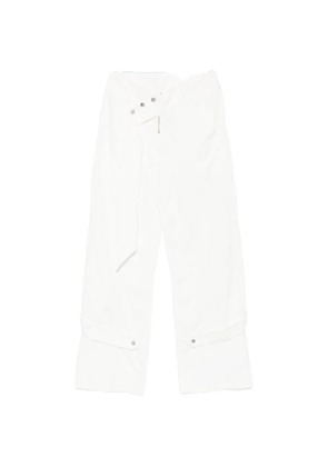 Blumarine straight trousers - White