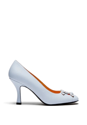 LILI CURIA Babette buckle pumps - Blue