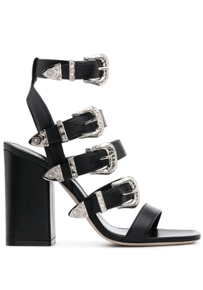 Paris Texas Tessa Western 115mm sandals - Black