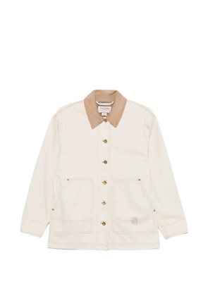 Filson contrast-collar patch-pocket jacket - Neutrals
