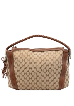 Gucci Pre-Owned 2016-2026 Medium GG Canvas Bella shoulder bag - Neutrals