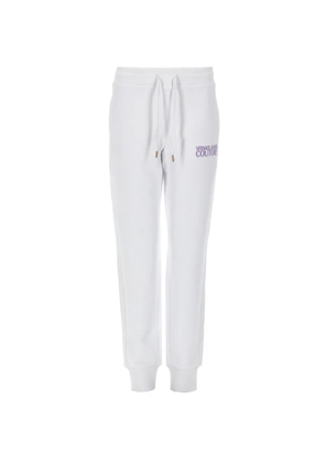 Versace Jeans Couture drawstring trank pants - White
