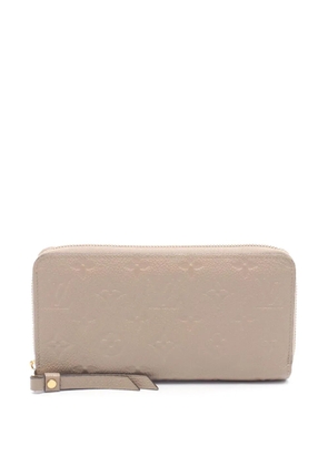Louis Vuitton Pre-Owned 2019 Monogram Empreinte Zippy Wallet long wallets - Neutrals