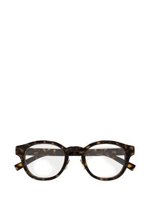 Gucci Eyewear round-frame glasses - Brown